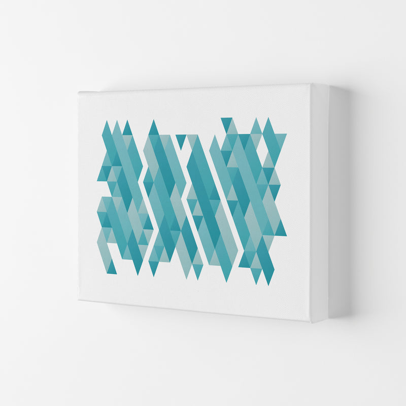 Pieces Of Mountains Abstract Art Print by Seven Trees Design Canvas