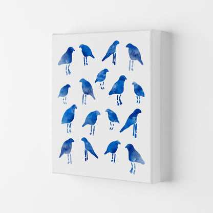 The Blue Birds Art Print by Seven Trees Design Canvas