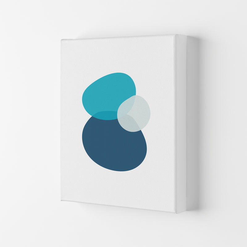 Three Stones Abstract Art Print by Seven Trees Design Canvas