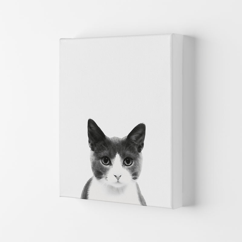 Watercolor Cat Art Print by Seven Trees Design Canvas
