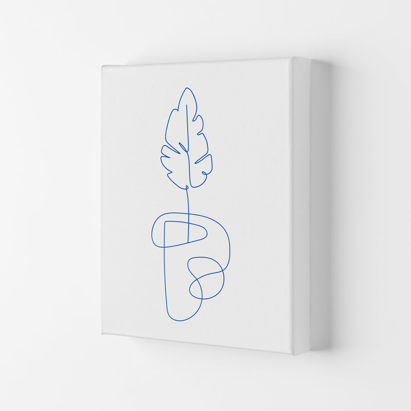 One Line Botanical Art Print by Seven Trees Design Canvas