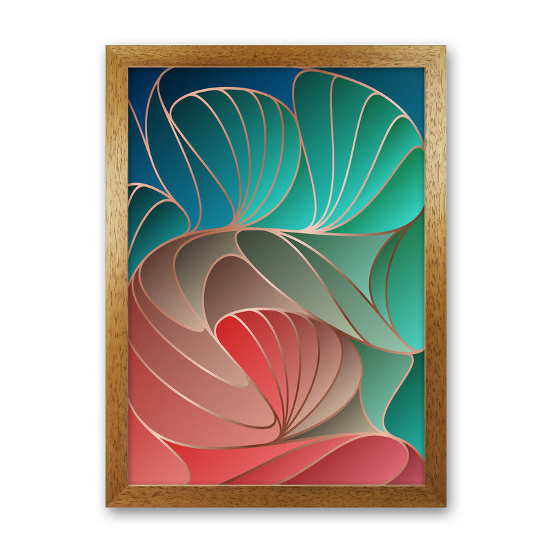 Colorful Art Deco I Art Print by Seven Trees Design Oak Grain