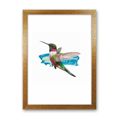 Modern Humingbird II Art Print by Seven Trees Design