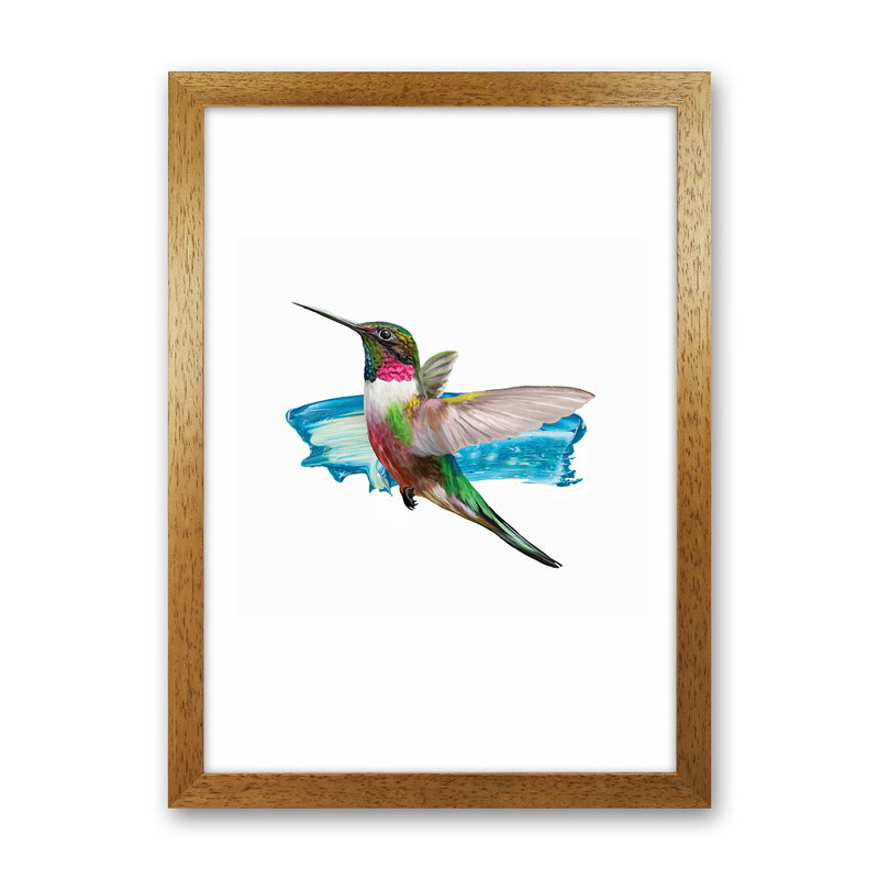 Modern Humingbird II Art Print by Seven Trees Design