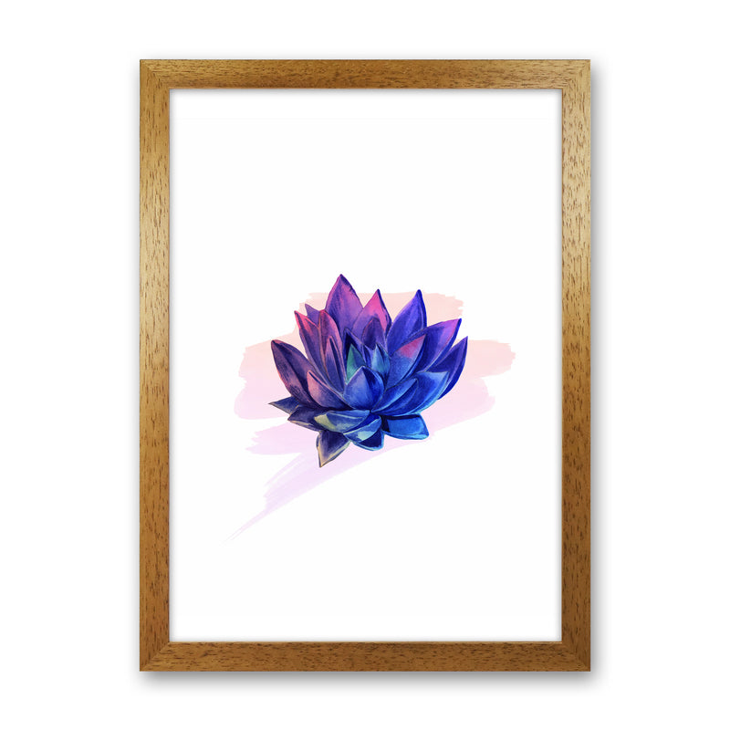 The Modern Succulent Art Print by Seven Trees Design Oak Grain
