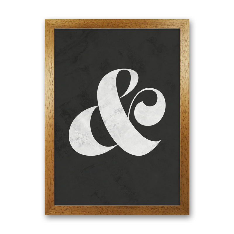 Vintage & Art Print by Seven Trees Design Oak Grain