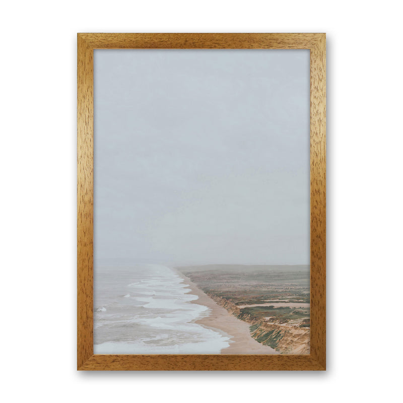 Fog and Waves Art Print by Seven Trees Design Oak Grain