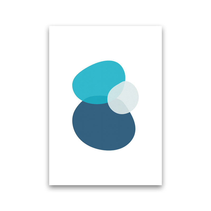 Three Stones Abstract Art Print by Seven Trees Design Print Only