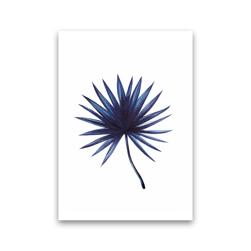 Watercolor Blue Leaf I Art Print by Seven Trees Design Print Only