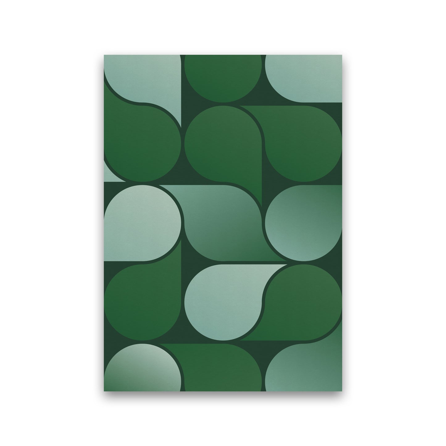 Geometric Loop Art Print by Seven Trees Design Print Only