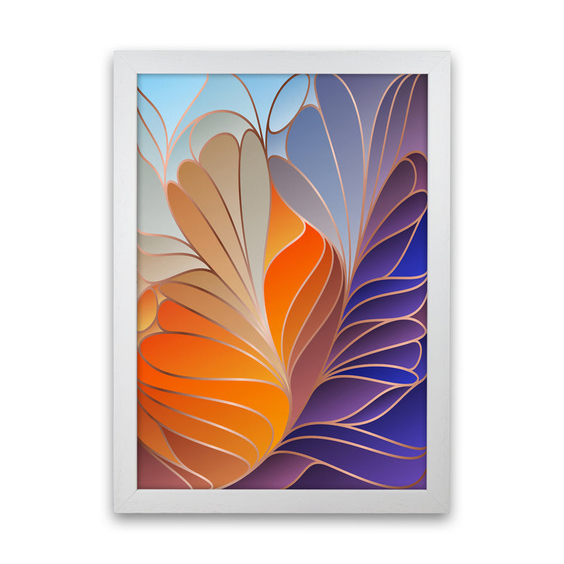 Colorful Art Deco III Art Print by Seven Trees Design White Grain