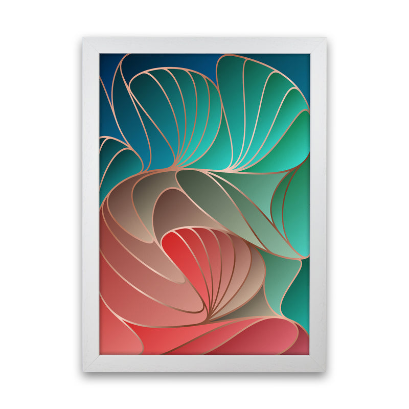 Colorful Art Deco I Art Print by Seven Trees Design White Grain