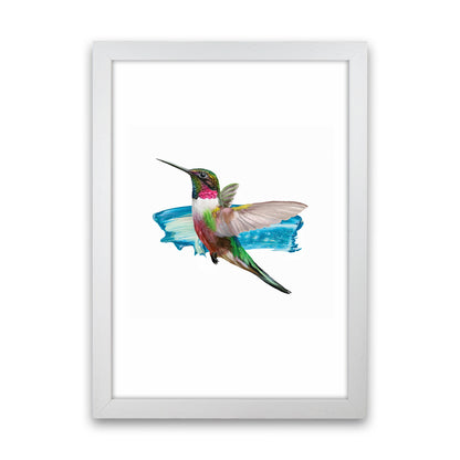 Modern Humingbird II Art Print by Seven Trees Design