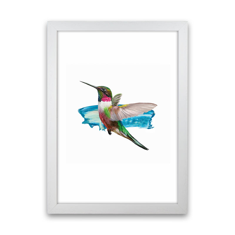 Modern Humingbird II Art Print by Seven Trees Design