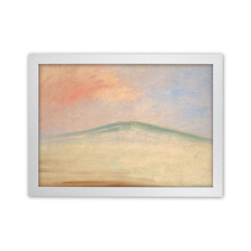 Mountain In the Sky Art Print by Seven Trees Design White Grain