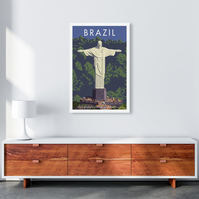 Brazil Travel Art Print By Stephen Millership A1 Canvas