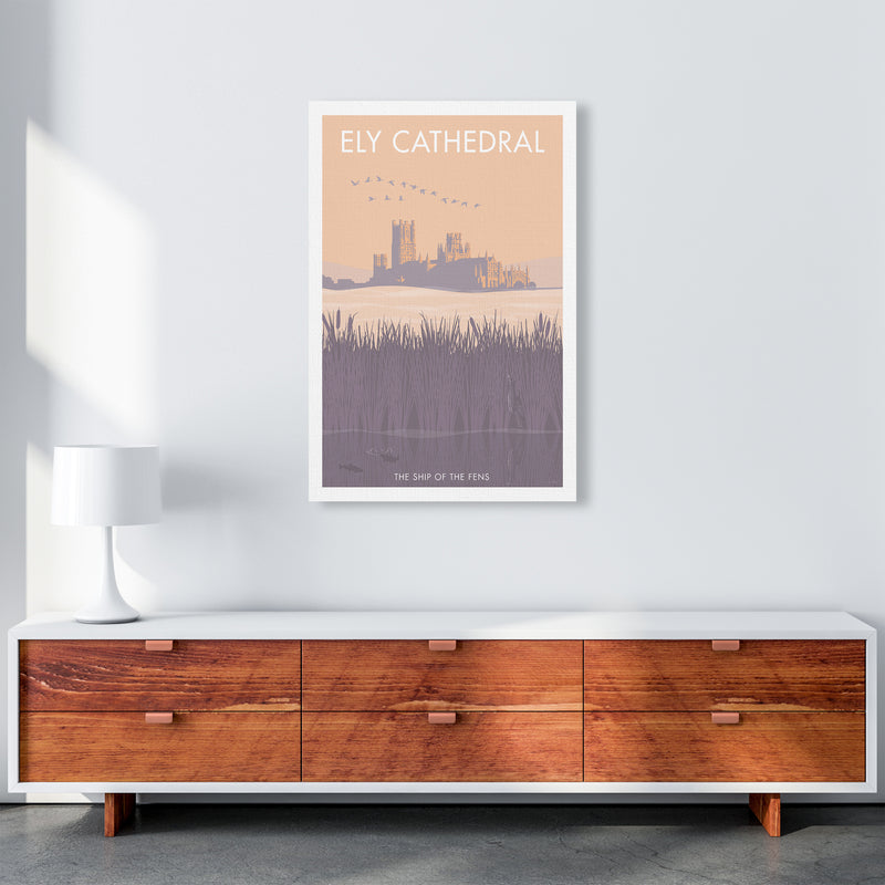 Ely Travel Art Print By Stephen Millership A1 Canvas