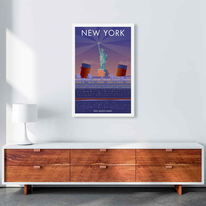 New York Travel Art Print By Stephen Millership A1 Canvas