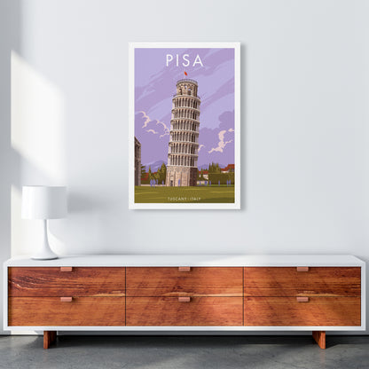 Pisa Travel Art Print By Stephen Millership A1 Canvas