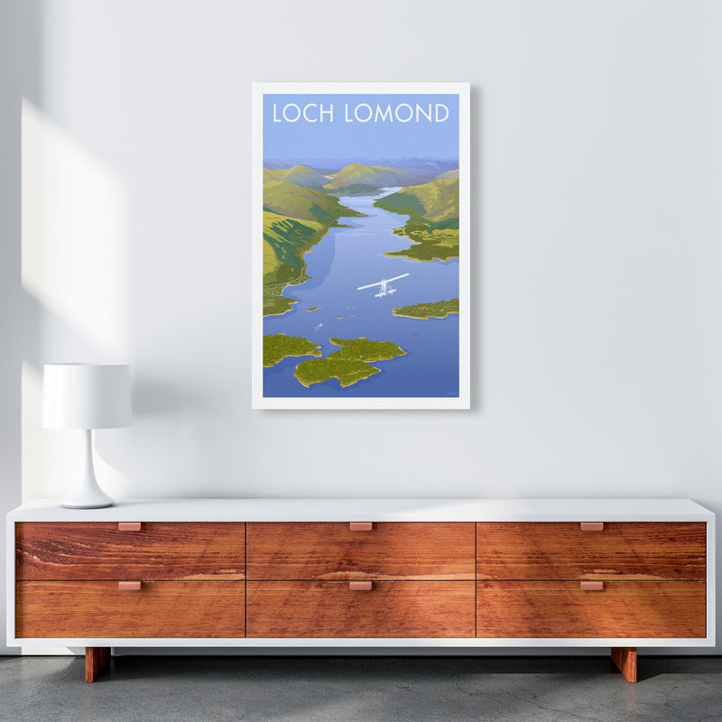 Scotland Loch Lomond Travel Art Print By Stephen Millership A1 Canvas