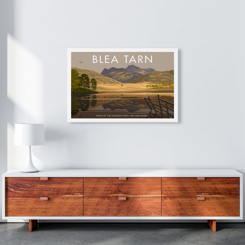 The Lakes Blea Tarn Travel Art Print By Stephen Millership A1 Canvas