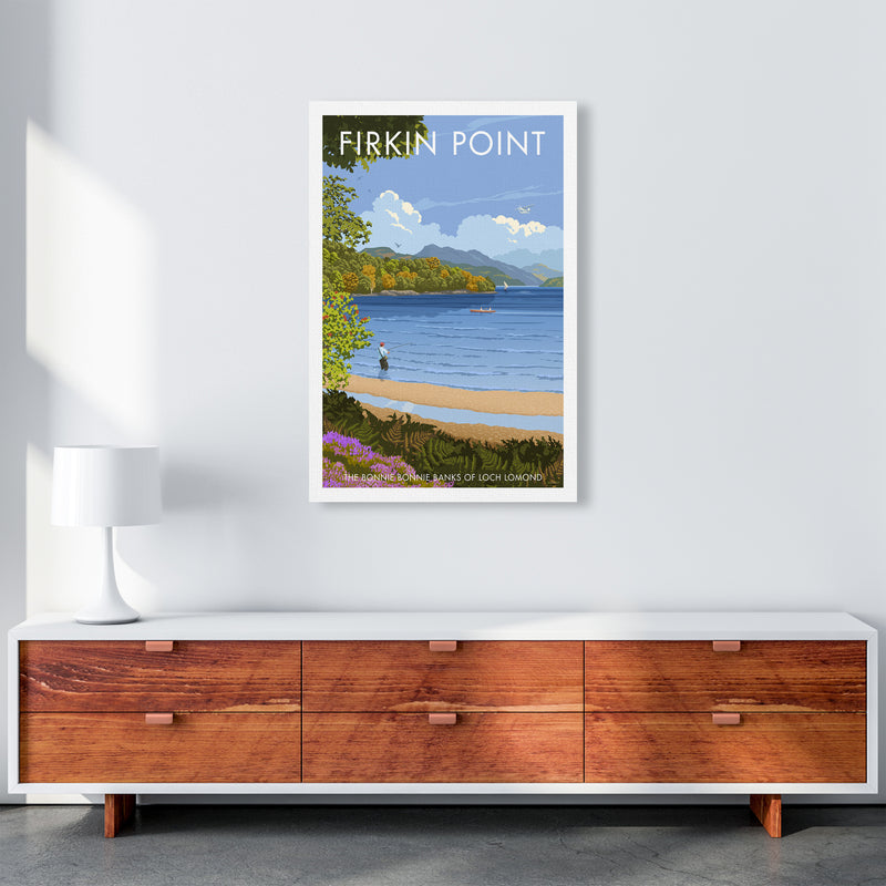 Firkin Point Art Print by Stephen Millership A1 Canvas