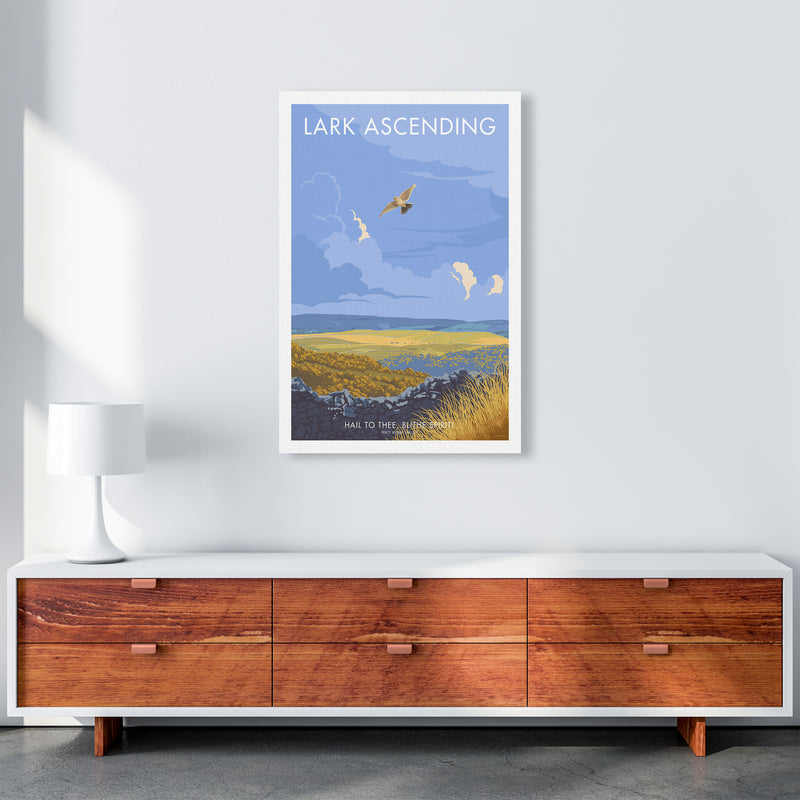 Lark Art Print by Stephen Millership A1 Canvas