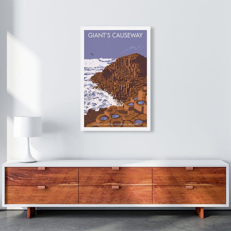 NI Giant'S Causeway Art Print by Stephen Millership A1 Canvas