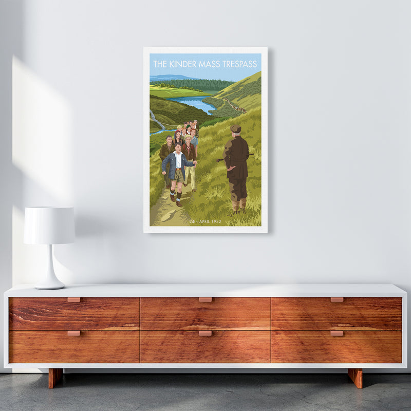The Peak District Kinder Trespass Art Print by Stephen Millership A1 Canvas