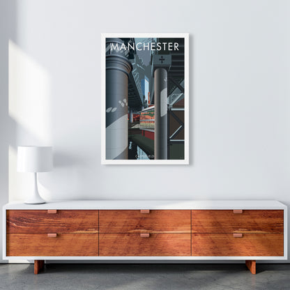 Manchester by Stephen Millership A1 Canvas