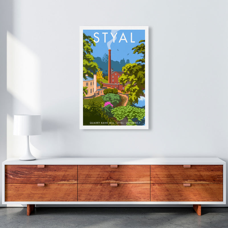 Styal by Stephen Millership A1 Canvas