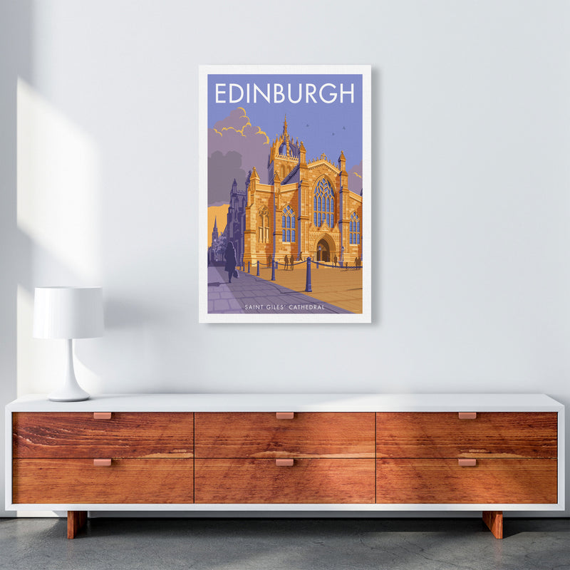 Edinburgh by Stephen Millership A1 Canvas