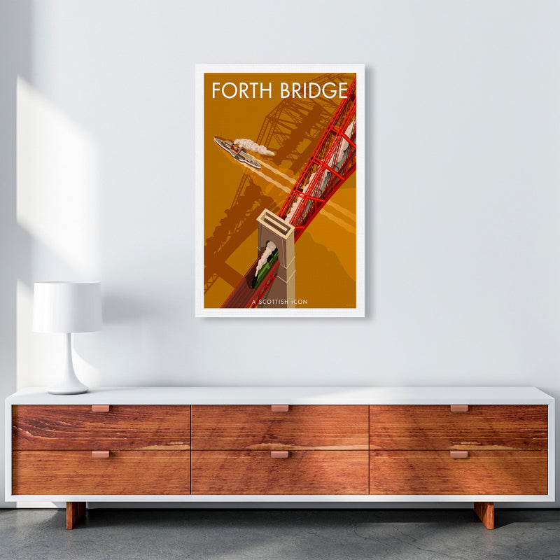 Forth Bridge by Stephen Millership A1 Canvas