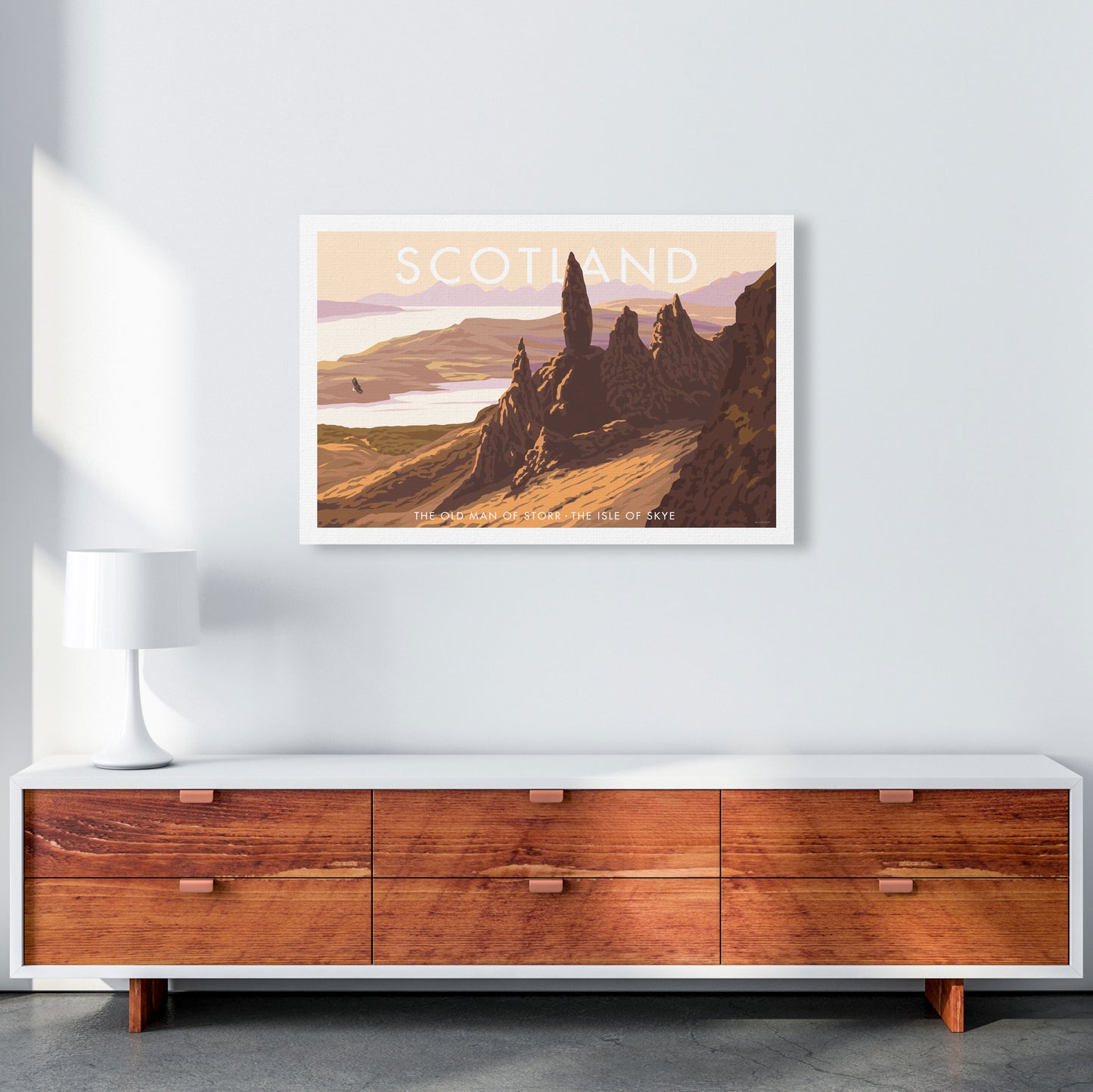 Scotland by Stephen Millership A1 Canvas