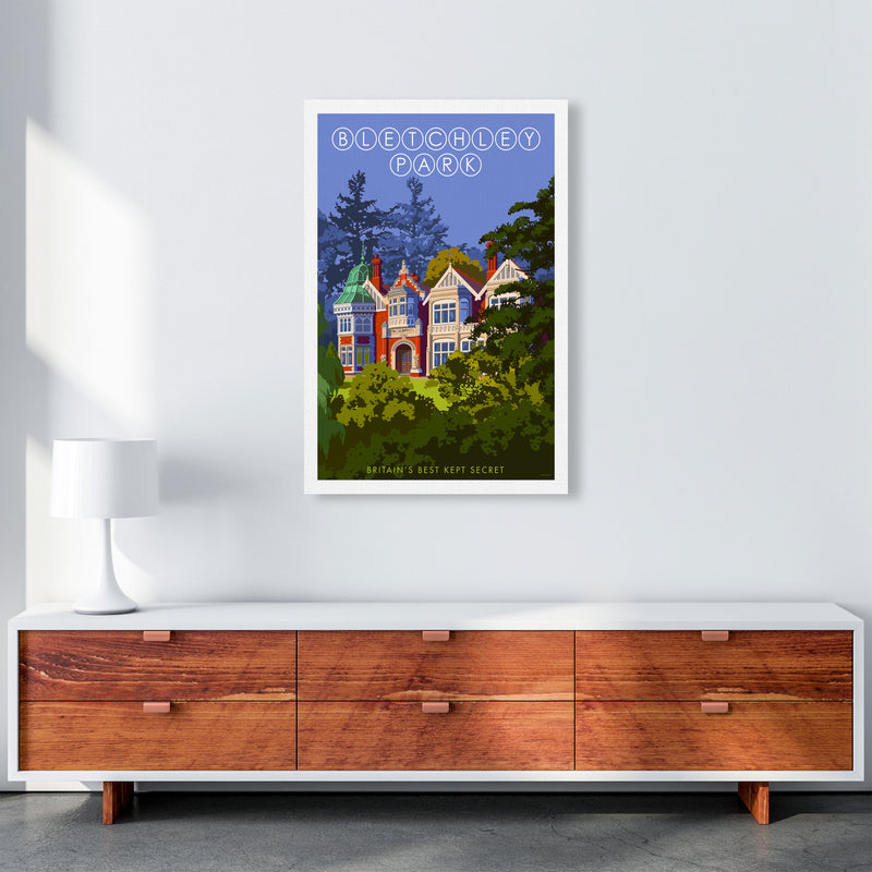 Bletchley Park Art Print by Stephen Millership A1 Canvas
