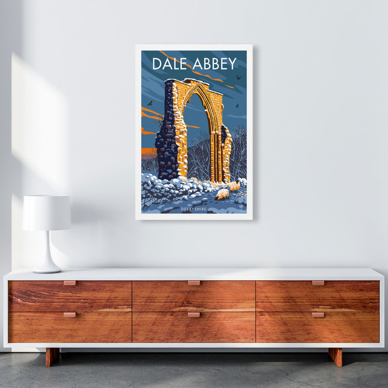 Dale Abbey Derbyshire Art Print by Stephen Millership A1 Canvas