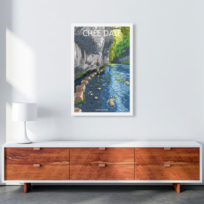 Chee Dale Art Print by Stephen Millership, Framed Wall Art A1 Canvas