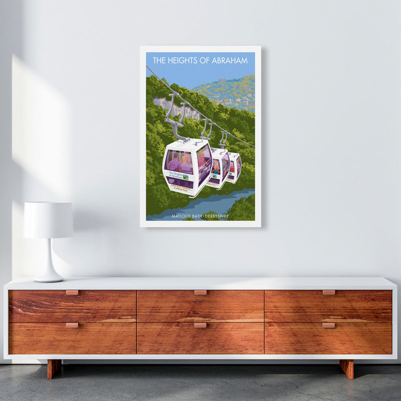 The Heights Of Abraham Art Print by Stephen Millership A1 Canvas