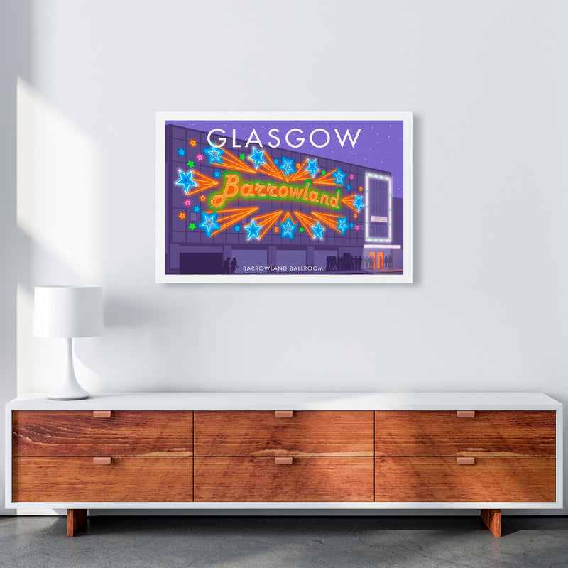 Barrowland Ballroom Glasgow Art Print by Stephen Millership A1 Canvas