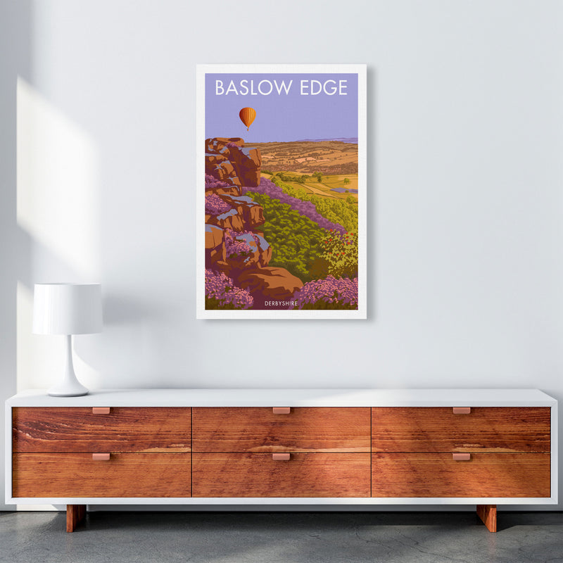 Baslow Edge Derbyshire Travel Art Print by Stephen Millership A1 Canvas