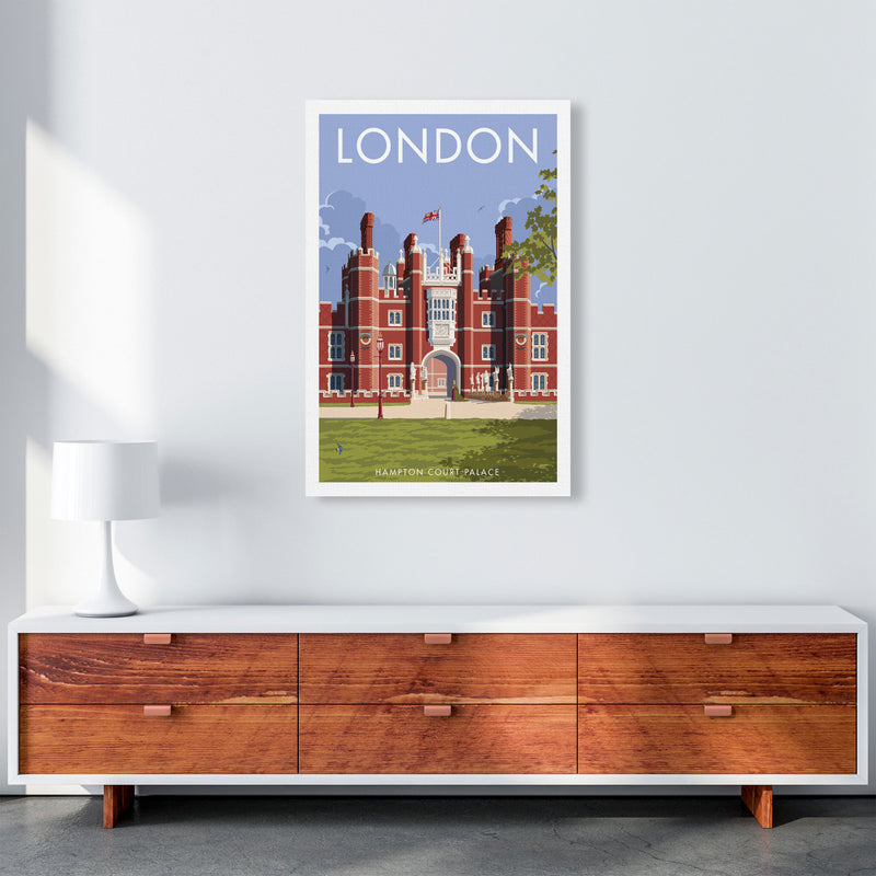 Hampton Court London Travel Art Print by Stephen Millership A1 Canvas