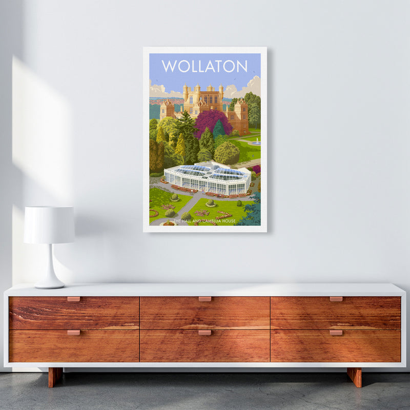 Nottingham Wollaton Hall Art Print by Stephen Millership A1 Canvas