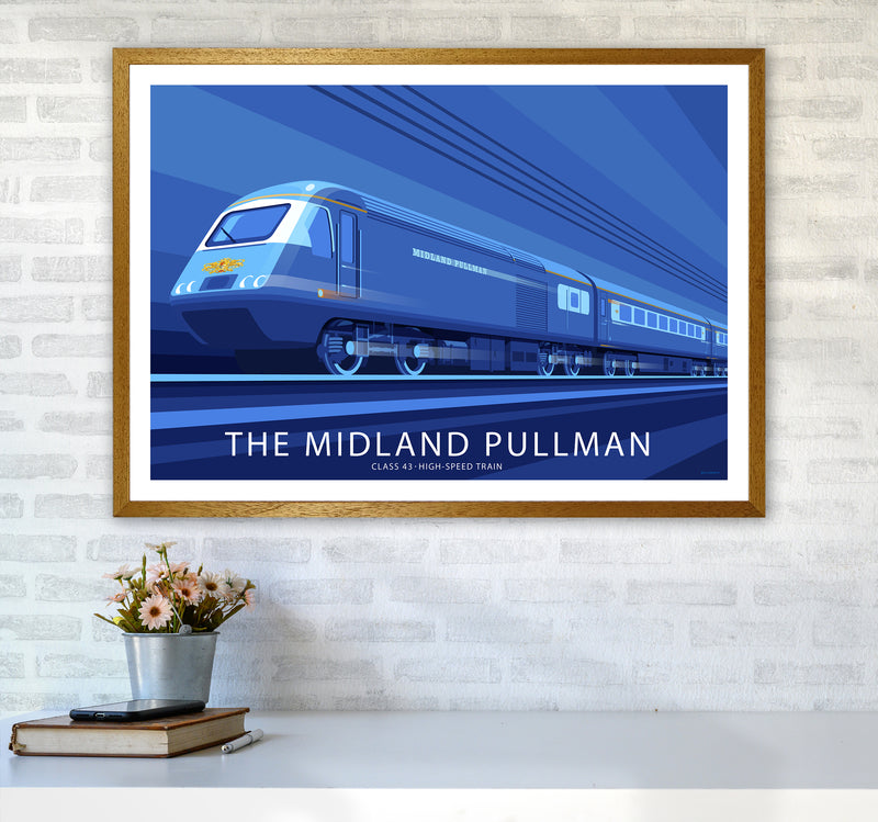 Hst Pulman Travel Art Print By Stephen Millership A1 Print Only