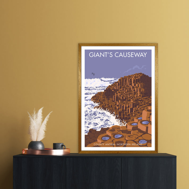 NI Giant'S Causeway Art Print by Stephen Millership A1 Print Only