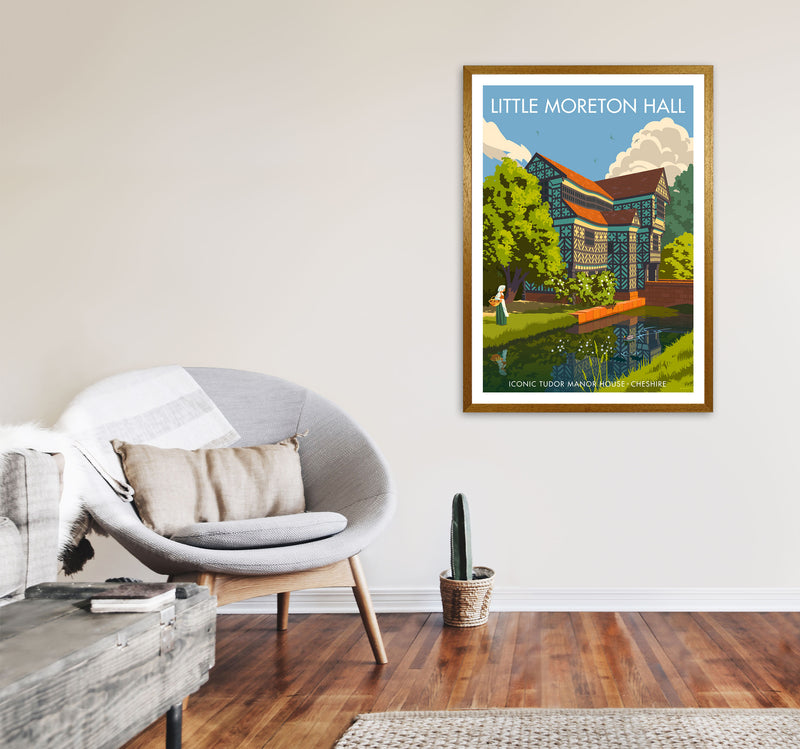 Little Moreton Hall by Stephen Millership A1 Print Only