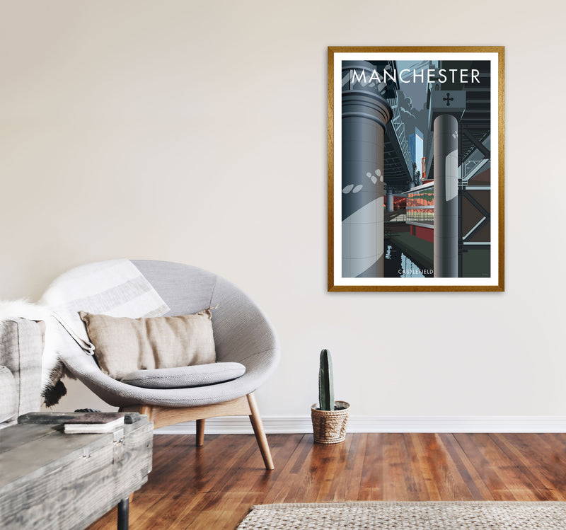 Manchester by Stephen Millership A1 Print Only