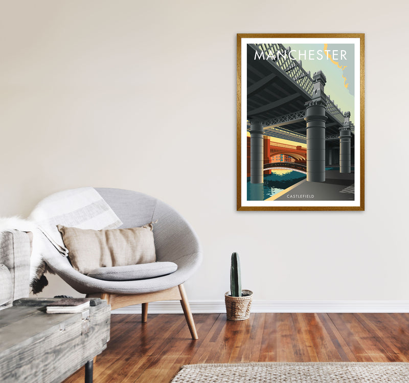 Manchester by Stephen Millership A1 Print Only