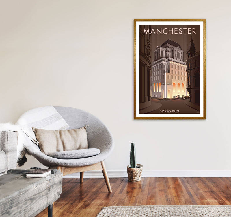Manchester by Stephen Millership A1 Print Only
