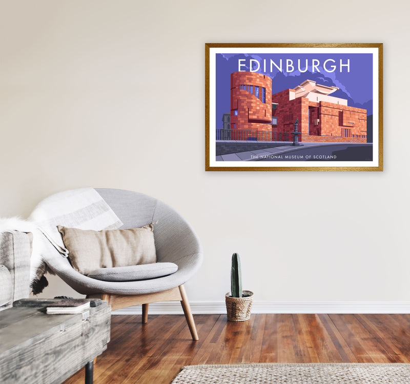 Edinburgh by Stephen Millership A1 Print Only