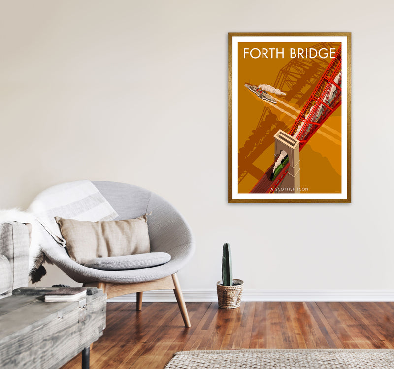 Forth Bridge by Stephen Millership A1 Print Only